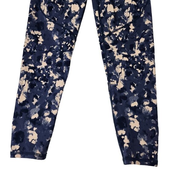 Sweaty Betty‎ Leggings XS Power 7/8 Length Blue Tie-Dye Run Workout Athleisure - Picture 4 of 10